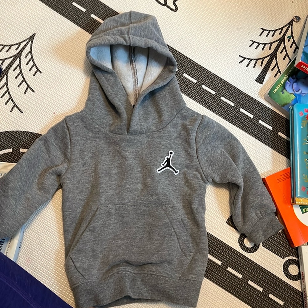 Grey jordan hoodie
